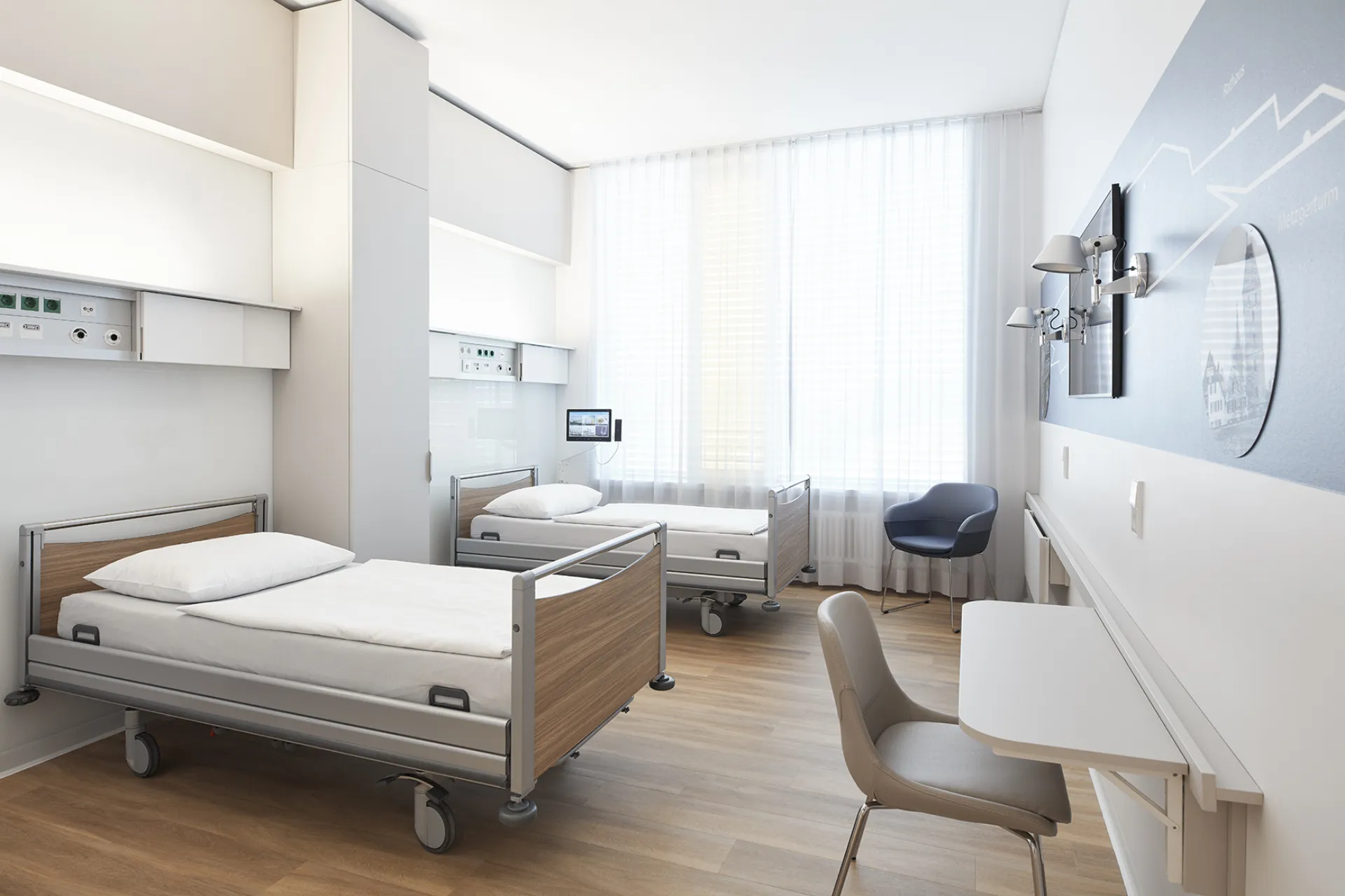 Umfassende Modernisierung der Wahlleistungszimmer an der Universität Ulm